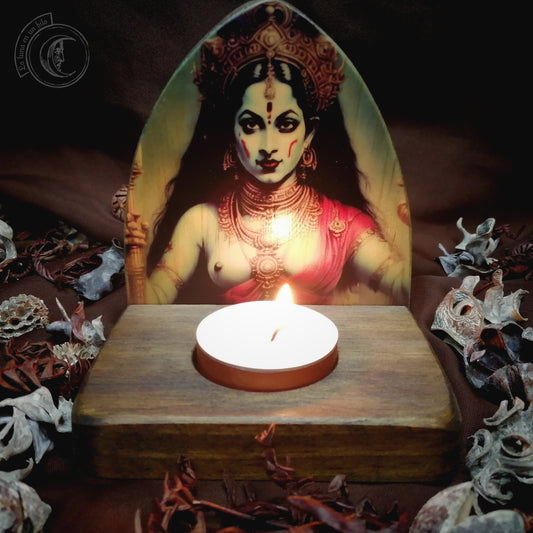 Maha Kali - Candle Holder -