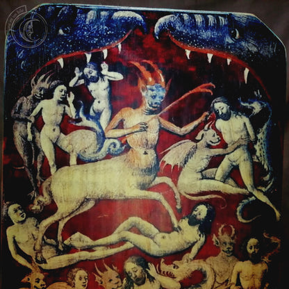 Ritual-Altar-Kerzenhalter - Höllenschlund - Mittelalterliche Dämonen (XV)