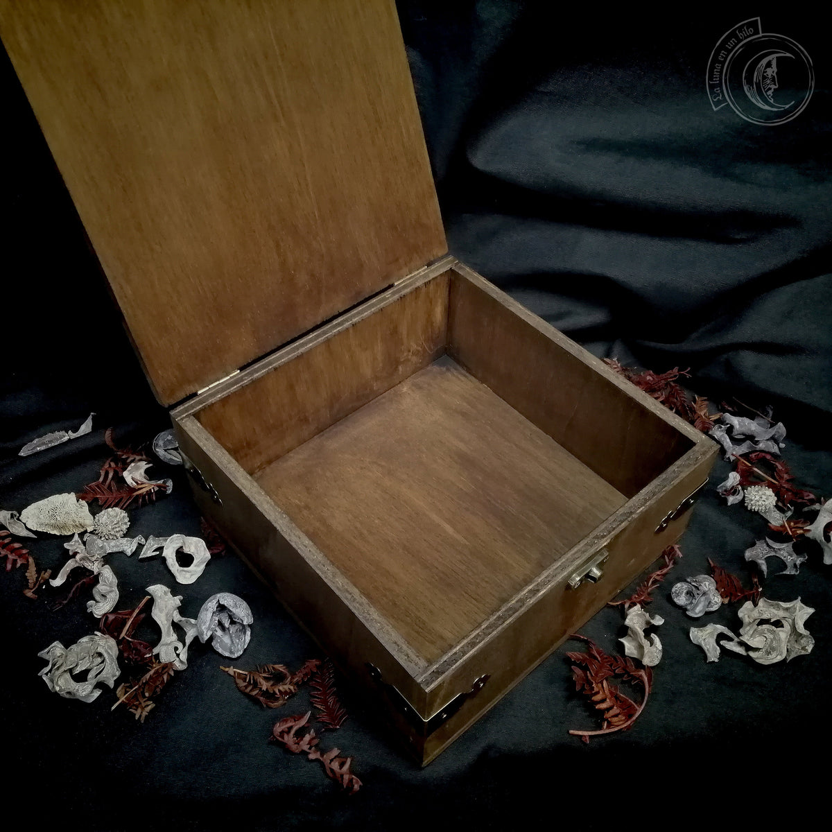 Coffret en Bois Bouche de l'Enfer - Art Théodore Galle