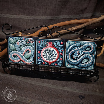 Étagère Murale Serpent Alébrijé Mexicain | Autel Fer Forgé